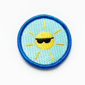 cute embroidered patch