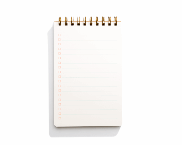 Task Organizer Notebook