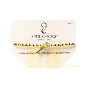Sports-themed charm bracelet