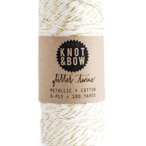 glittery thread spool