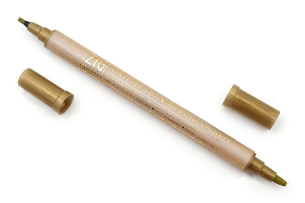 metallic calligraphy marker