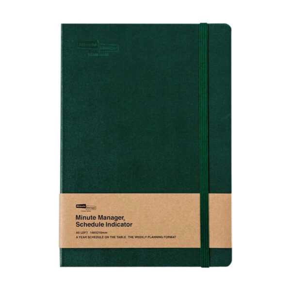 A5 Green Organizer
