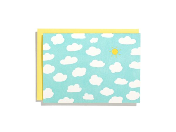 sky blue design card set - Image 3
