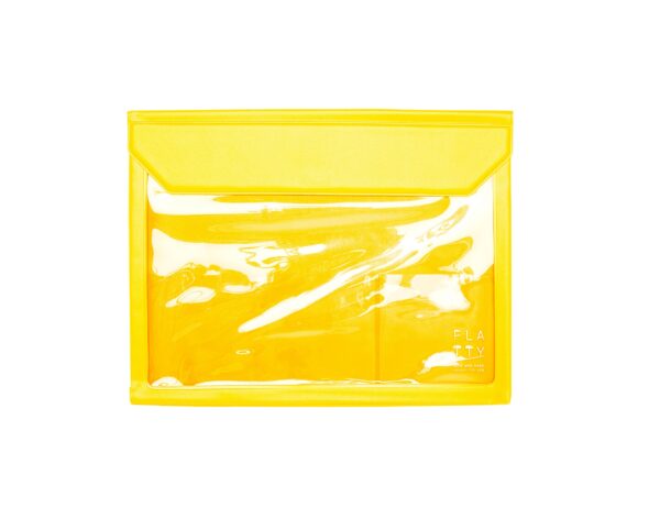Rubber Pouch A5 Yellow
