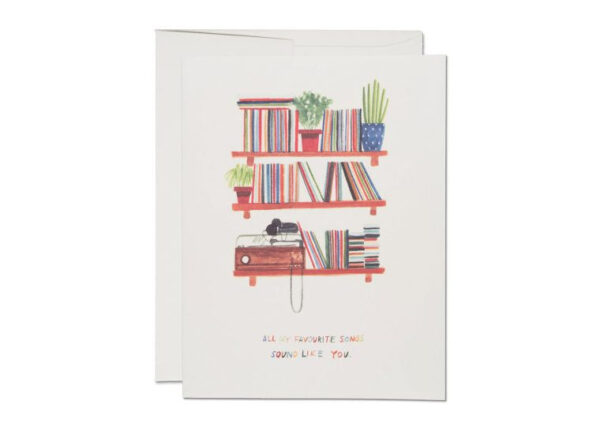 Favorite Songs Card