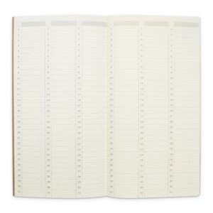 notebook folio size green