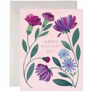 lavender blossom holiday greeting