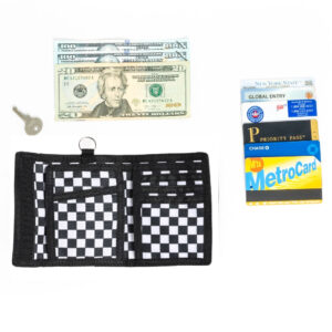 Checkerboard Retro Wallet