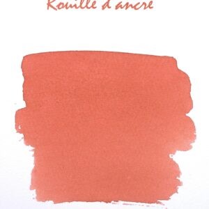 10ml bottled ink rust brown