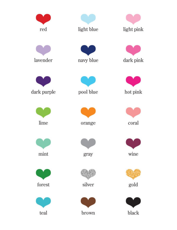 mint favor labels set of 24 - Image 2