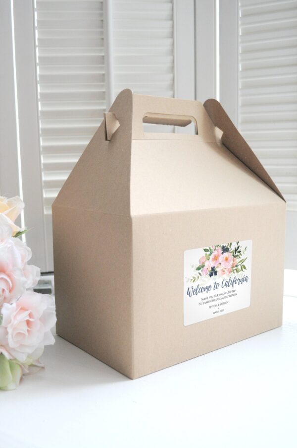 welcome gable boxes and stickers - set of 6 - Image 2