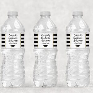 Personalized Water Bottle Labels Set of 12