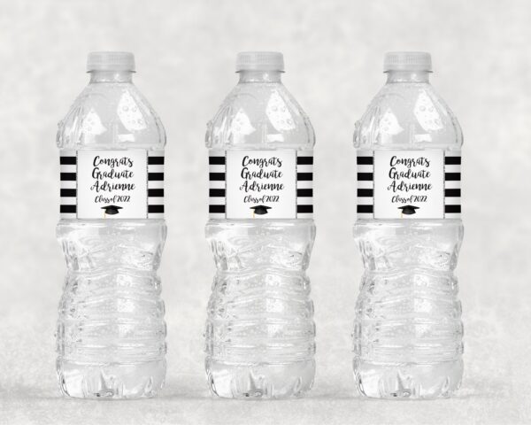 Personalized Water Bottle Labels Set of 12 - Image 2