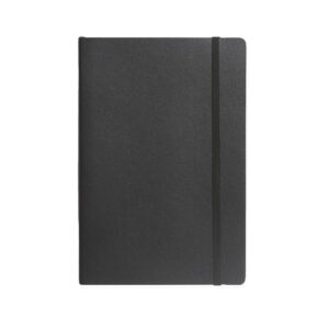 Softcover Medium Notebook A5 Black Dots