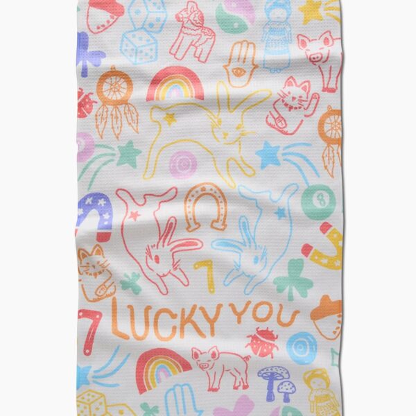 patterned kitchen cloth