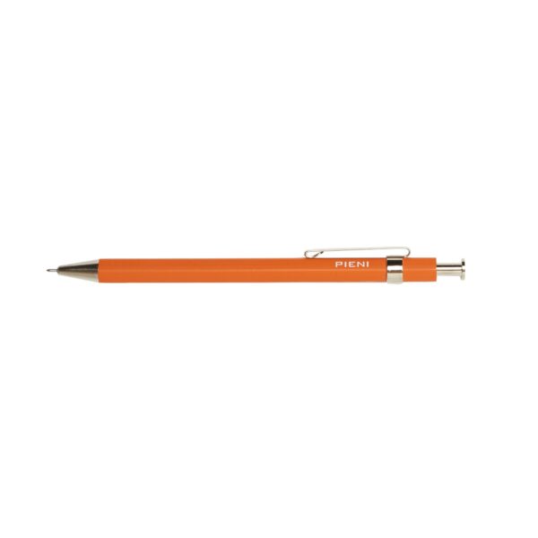 compact ballpoint pen orange