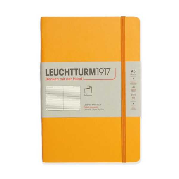 Softcover Medium Notebook A5 Ruled - Image 2