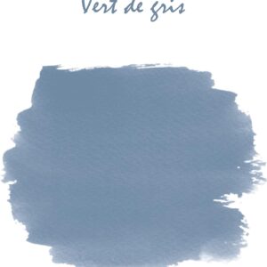 10ml bottled ink green gray